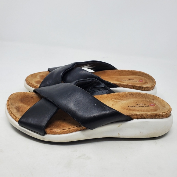 Unstructured by CLARKS Slide Sandals Size 6.5 - Picture 4 of 8